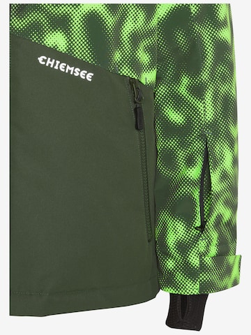 CHIEMSEE Athletic Jacket in Green