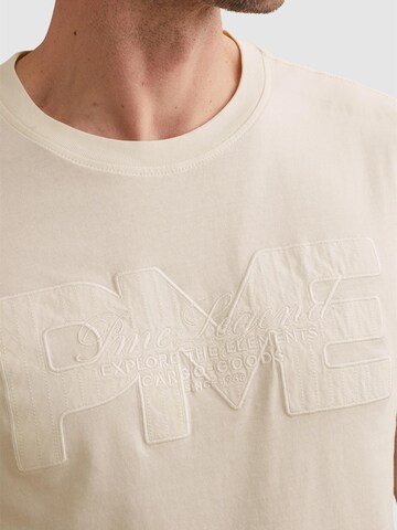 PME Legend Koszulka 'T-shirt with artwork on the chest' w kolorze biały