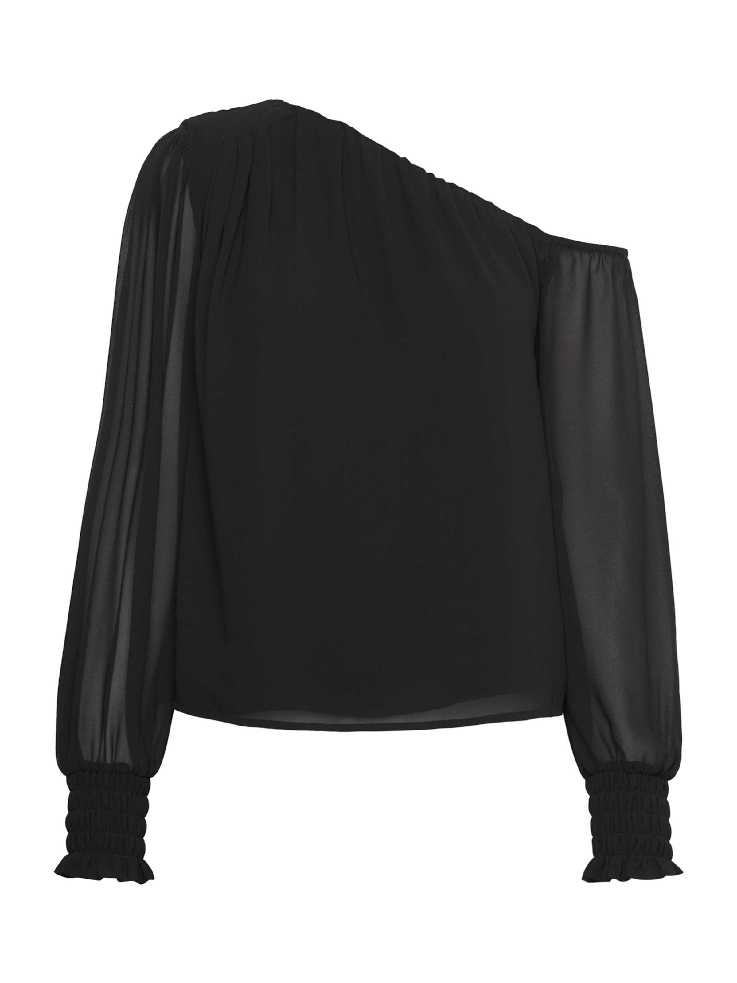 Chemisier 'Sally' rosemunde en noir : devant