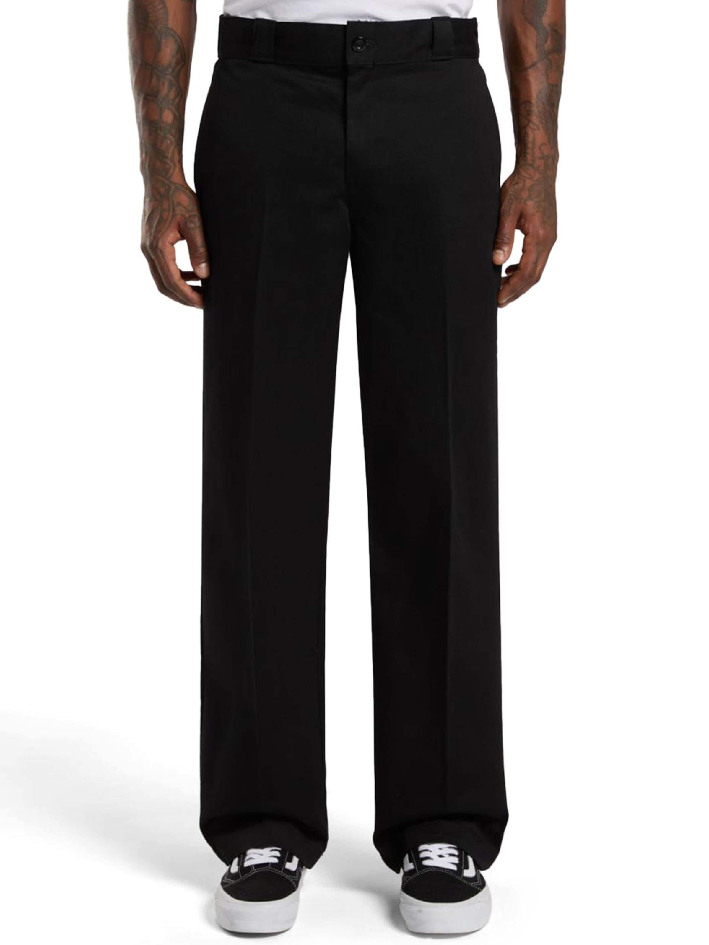 DICKIES Regular Broek in Zwart: voorkant