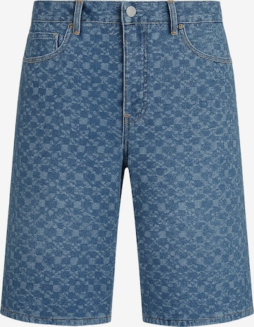 mėlyna 2Y Studios „Baggy“ Kelnės 'Tariq': priekis