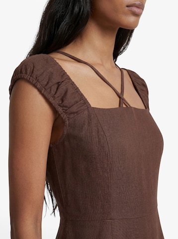 ONLY - Vestido 'ONLMIRELDA' en marrón