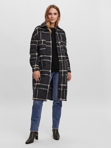 VERO MODA Between-Seasons Coat 'VMChrissie' in Grey