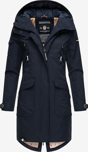 NAVAHOO Weatherproof jacket 'PFEFFERSCHOTE' in Blue / Black / White, Item view