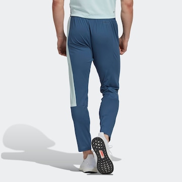 ADIDAS SPORTSWEAR Tapered Sports trousers 'Colourblock' in Blue