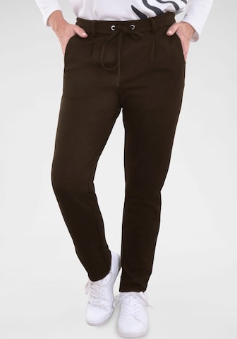 Navigazione Slim fit Pants in Brown: front