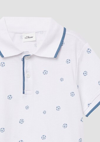 T-Shirt s.Oliver en blanc