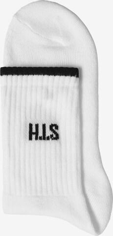 H.I.S Socks in White
