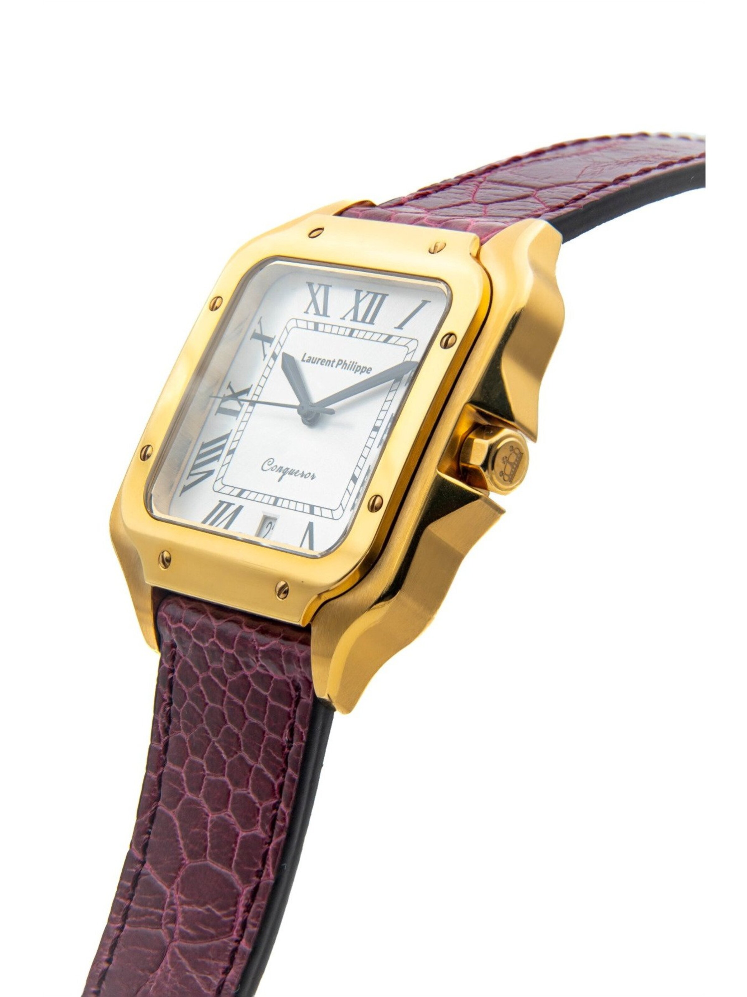 Laurent Philippe Analog Watch in Purple