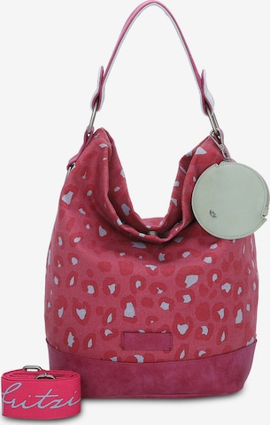 Borsa a spalla 'Izzy07 Olga' di Fritzi aus Preußen in rosso: frontale