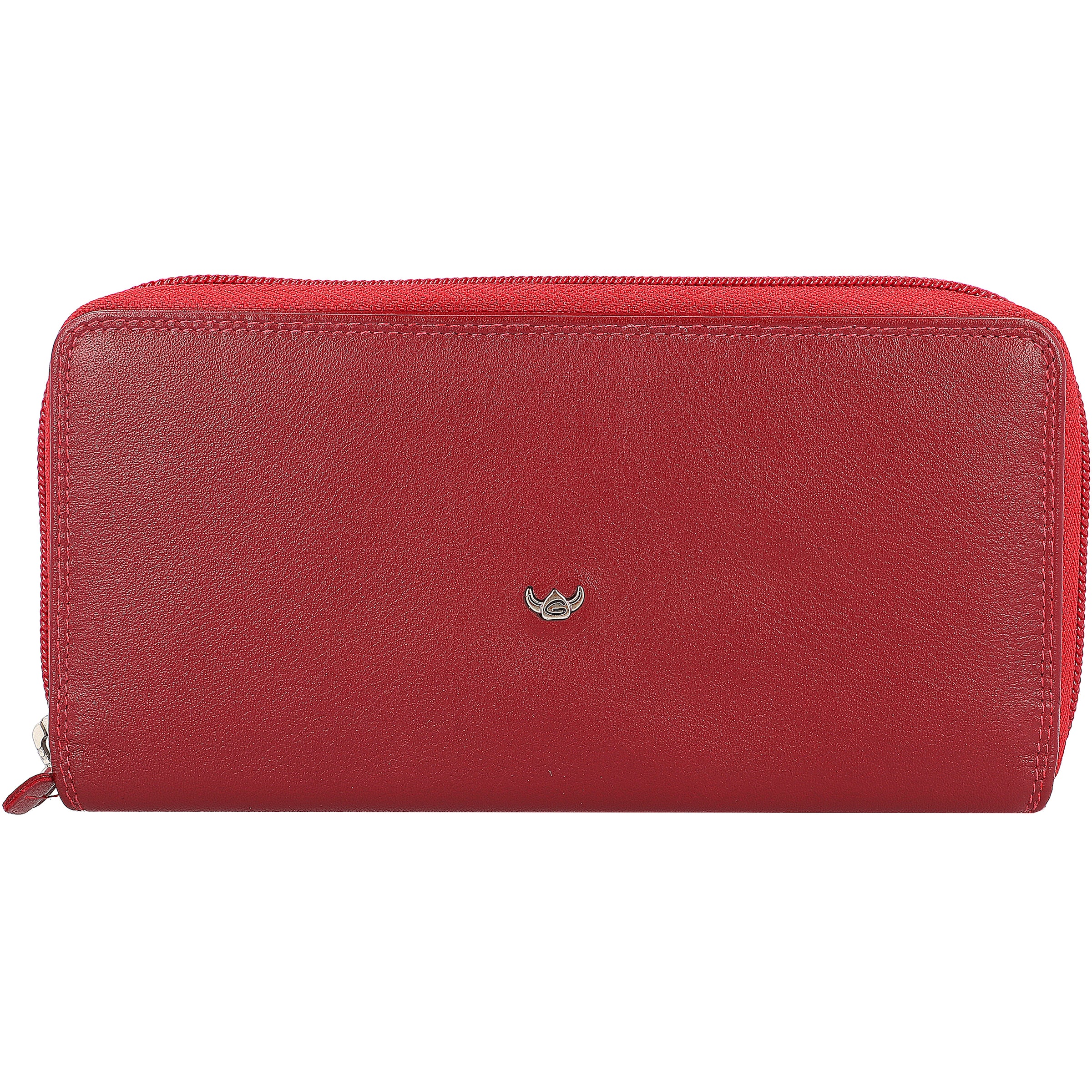 GOLDEN HEAD Wallet 'Polo' in Red: front