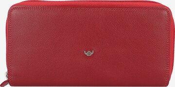 GOLDEN HEAD Wallet 'Polo' in Red: front