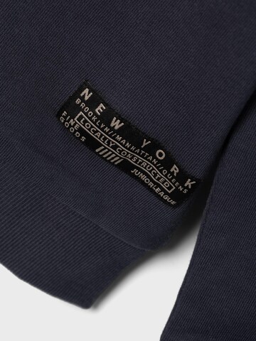 NAME IT Zip-Up Hoodie 'STIFTE' in Blue