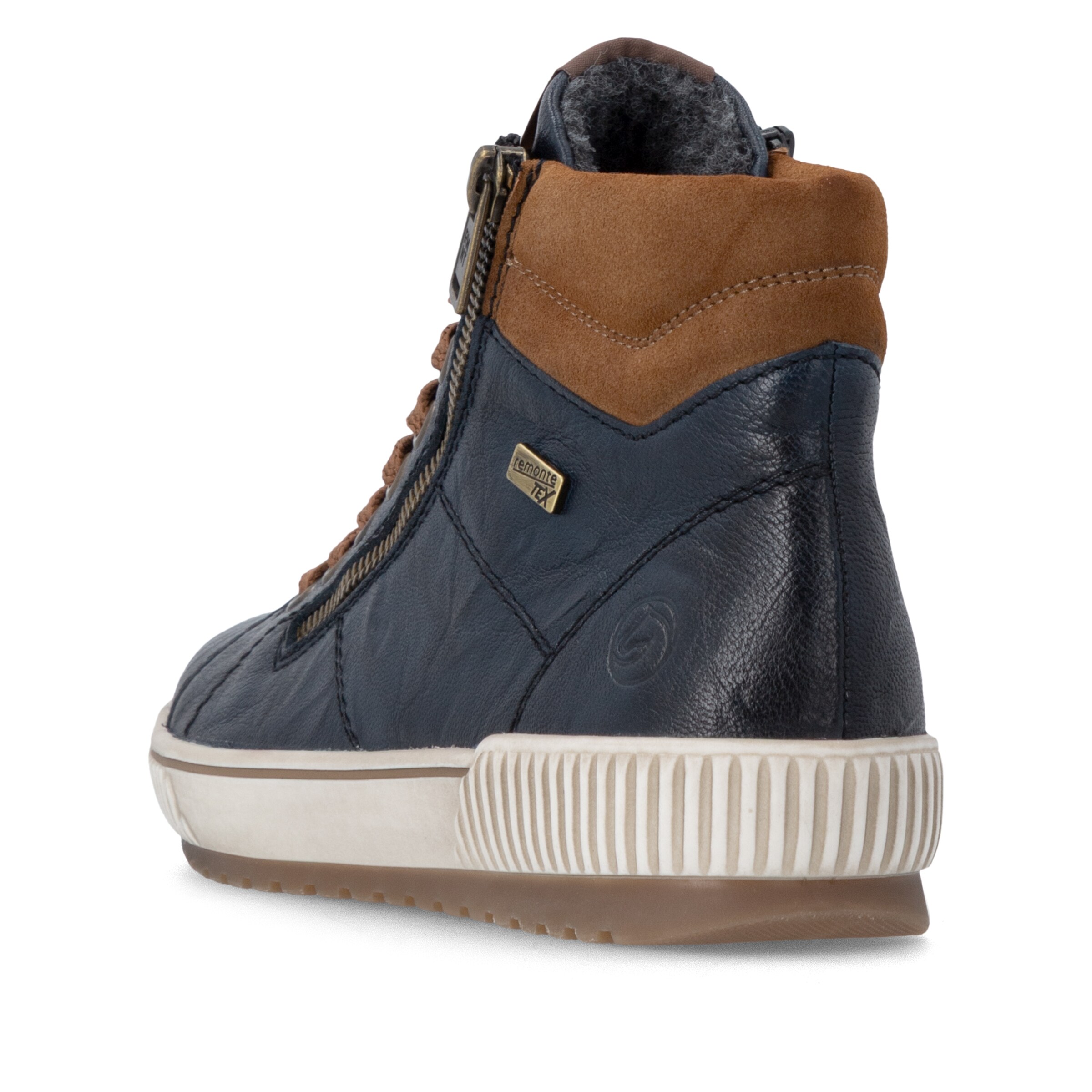 Bottines à lacets REMONTE en bleu
