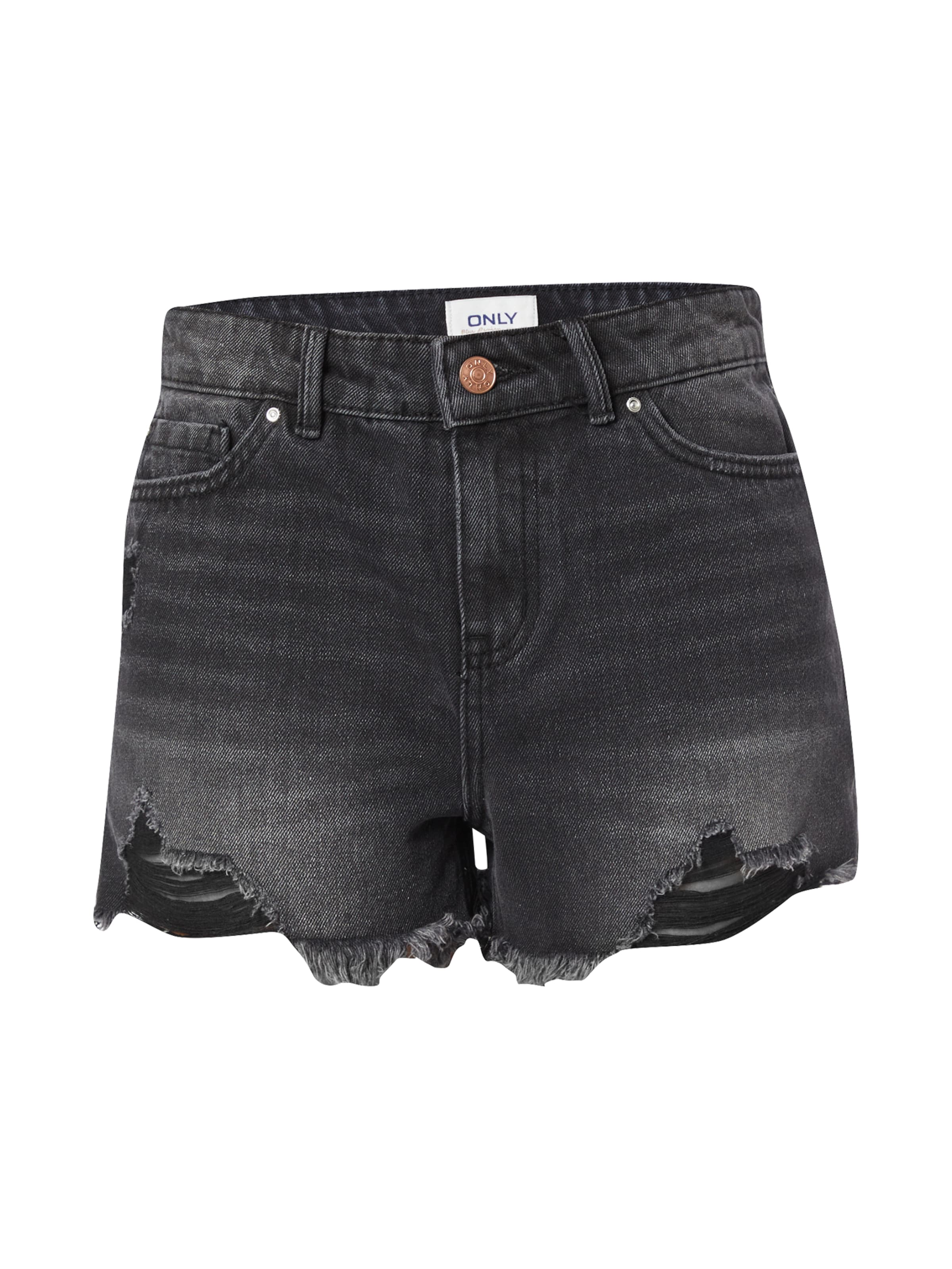 ONLY Normální Džíny 'Pacy' – černá: přední strana