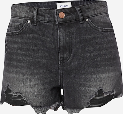 ONLY Shorts 'Pacy' in black denim, Produktansicht