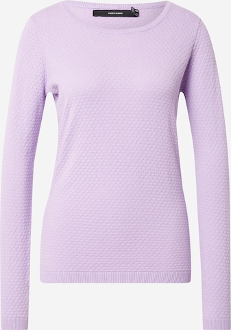 VERO MODA Sweater 'Care' in Purple: front