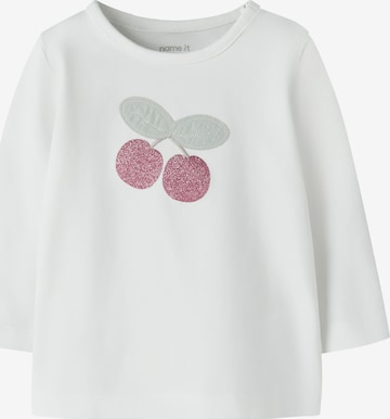 balts NAME IT T-Krekls 'NBFFRONTIE': no priekšpuses