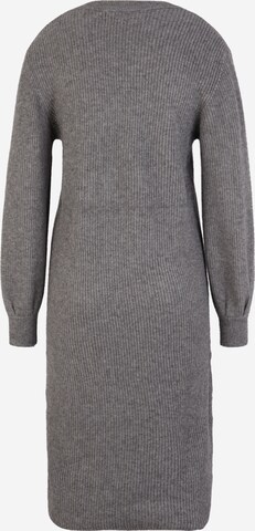 OBJECT Petite Knitted dress 'MALENA' in Grey