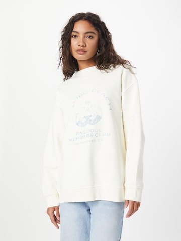 Ragdoll LA Sweatshirt in White: front