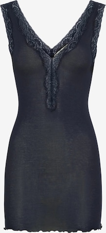 Haut 'Lacey' Seamless Basic en bleu : devant