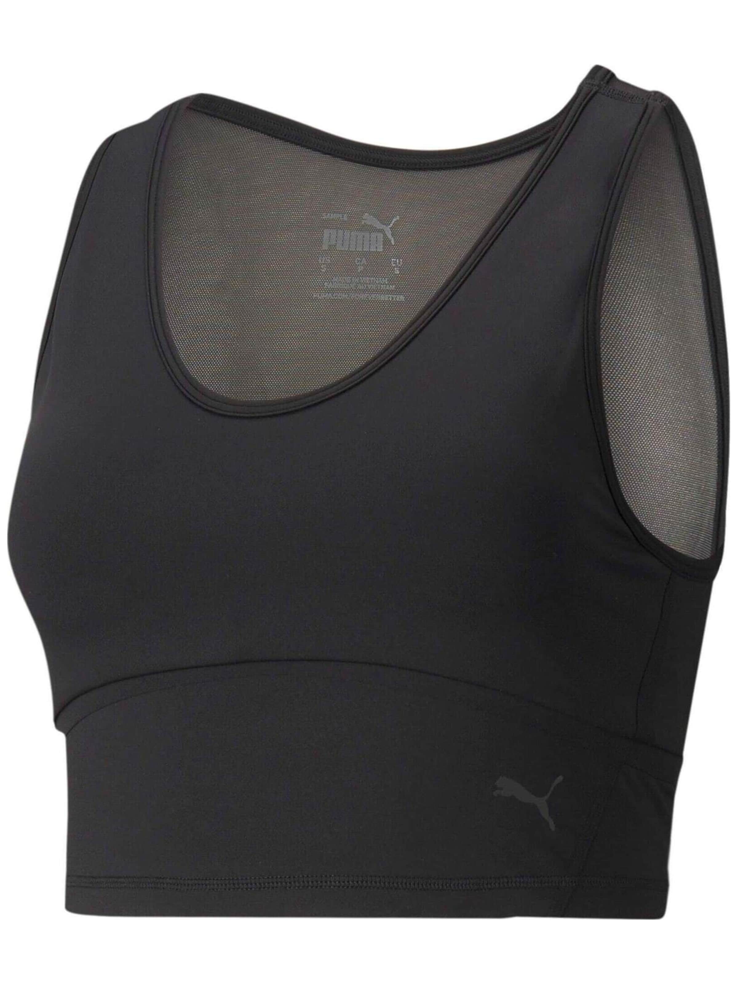 Top 'Puma Eversculpt' di PUMA in nero