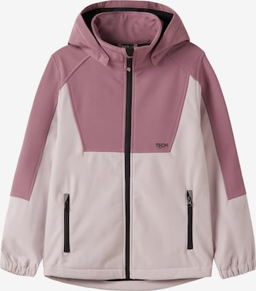 Veste mi-saison NAME IT en violet : devant