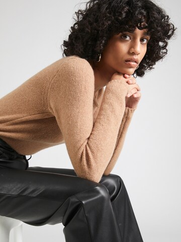 HUGO Sweater 'Shakilyn' in Brown