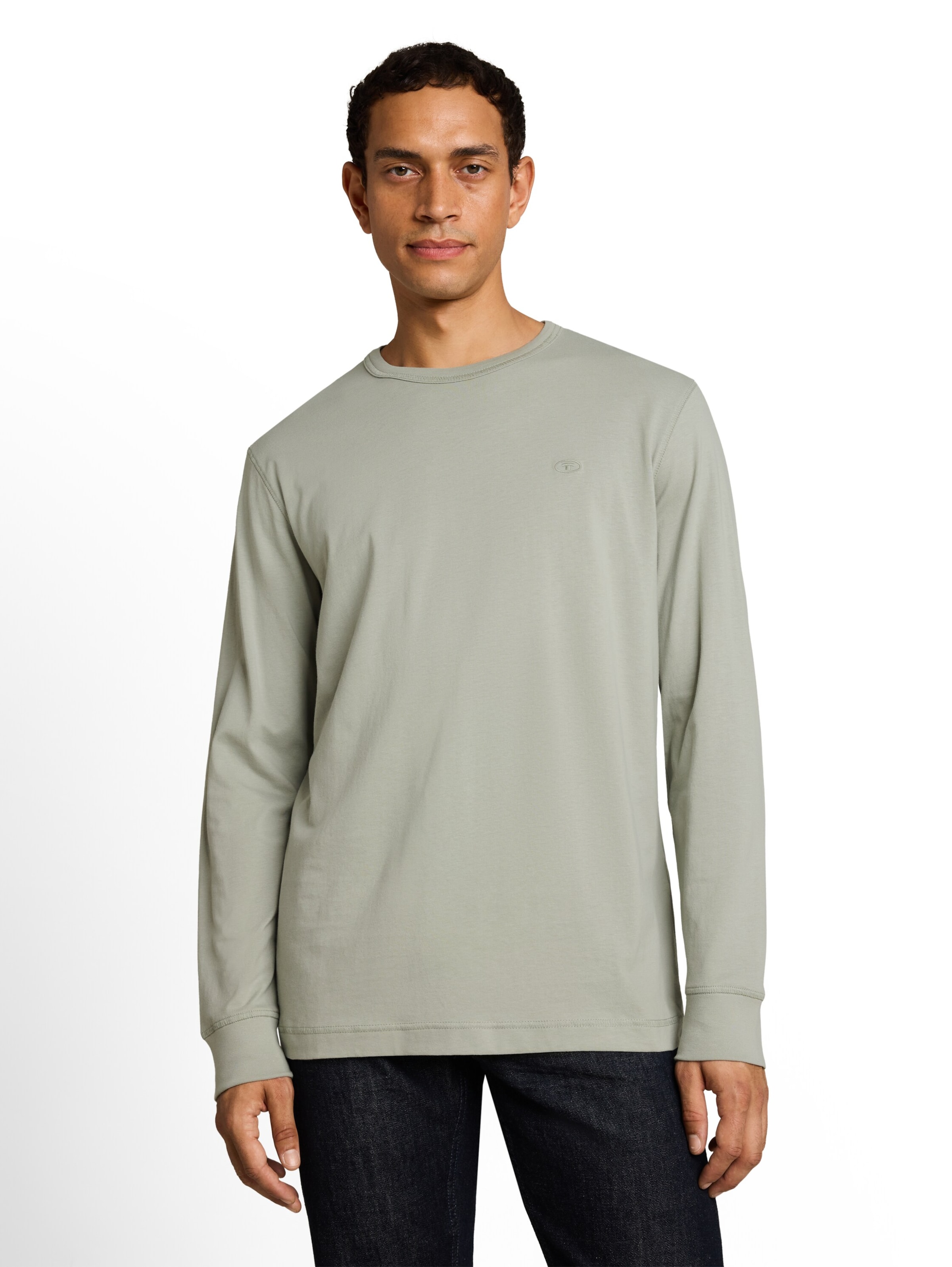TOM TAILOR - Camiseta en verde: frente