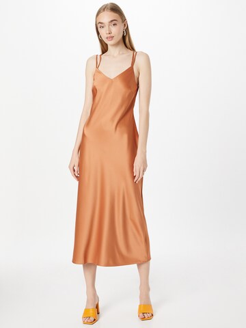 River Island Cocktail Dress 'IVY' in Brown: front