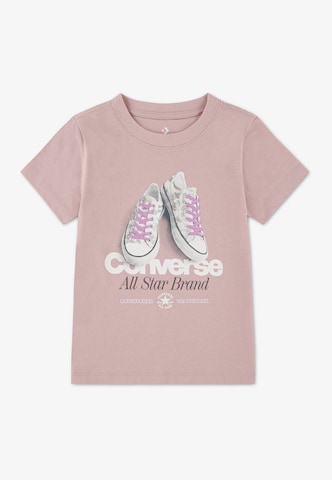 CONVERSE Bluser & t-shirts 'SNEAKER' i pink: forside