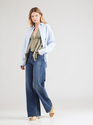 Wide leg Jeans 'CARY' di REPLAY in blu