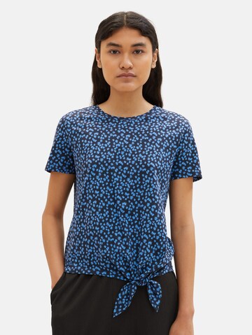 TOM TAILOR DENIM T-Shirt in Blau: predná strana