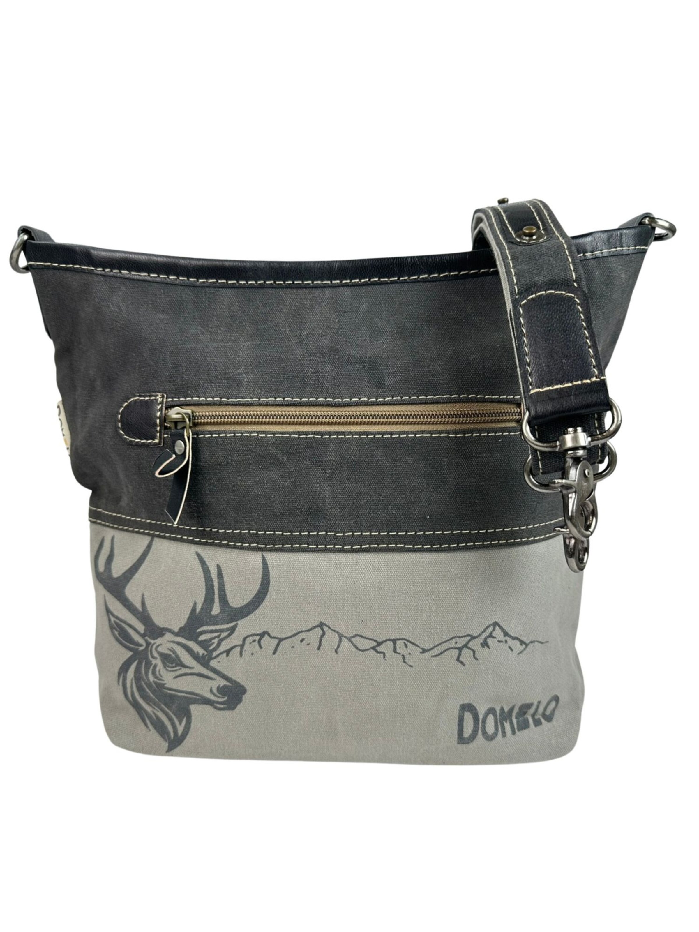 DOMELO Umhängetasche 'Domelo'‌‌‌‌‌‌ in Grau