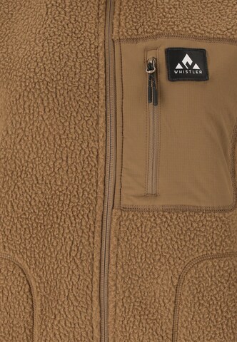 Whistler Athletic fleece jacket 'Felis' in Brown