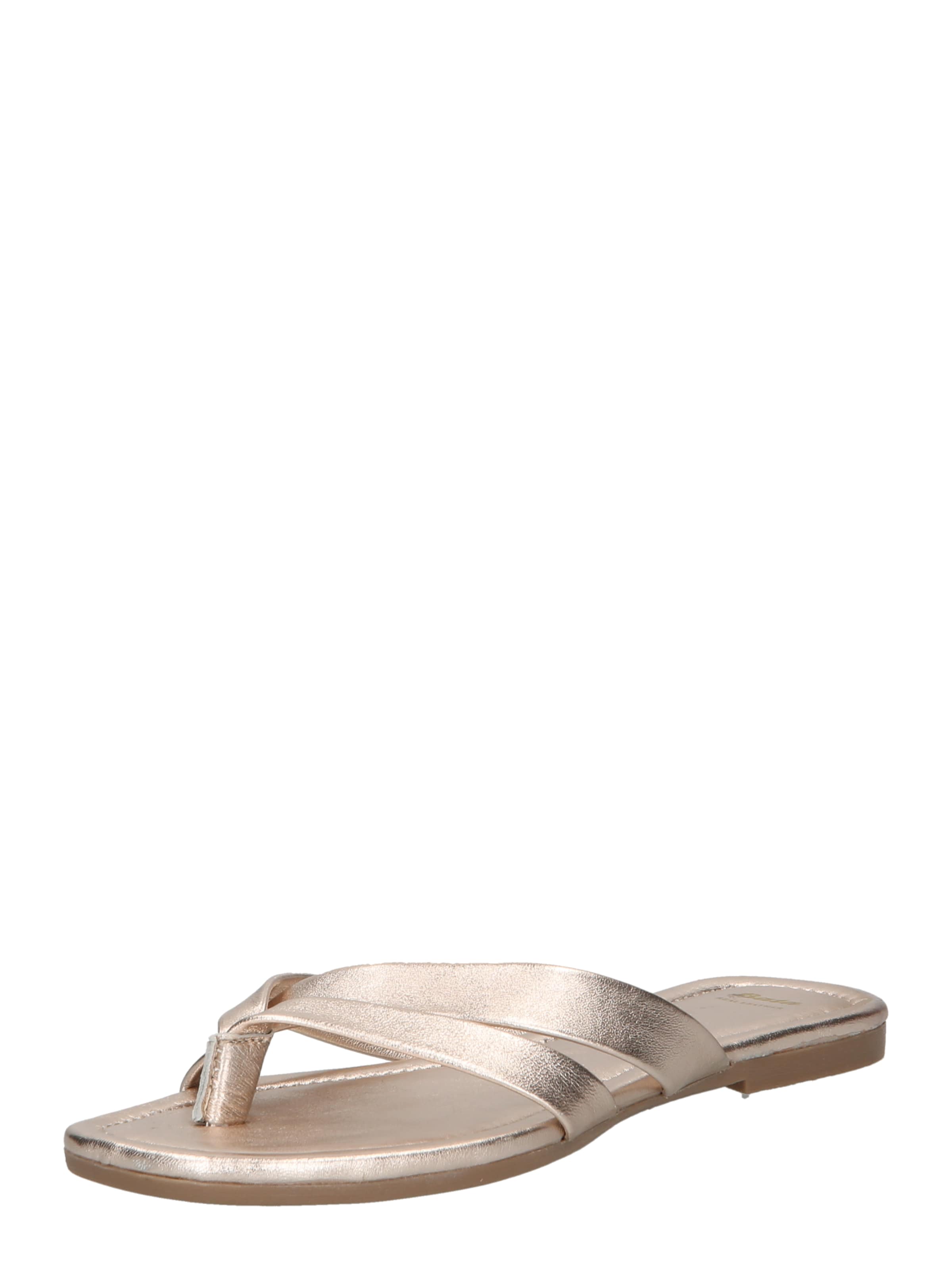 sidabrinė Bata Šlepetės per pirštą: priekis