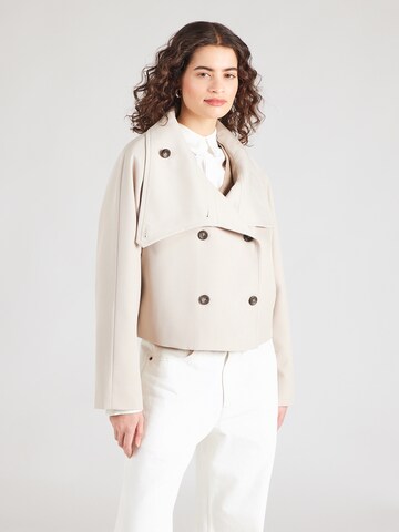 Geacă de primăvară-toamnă de la Calvin Klein pe bej: față