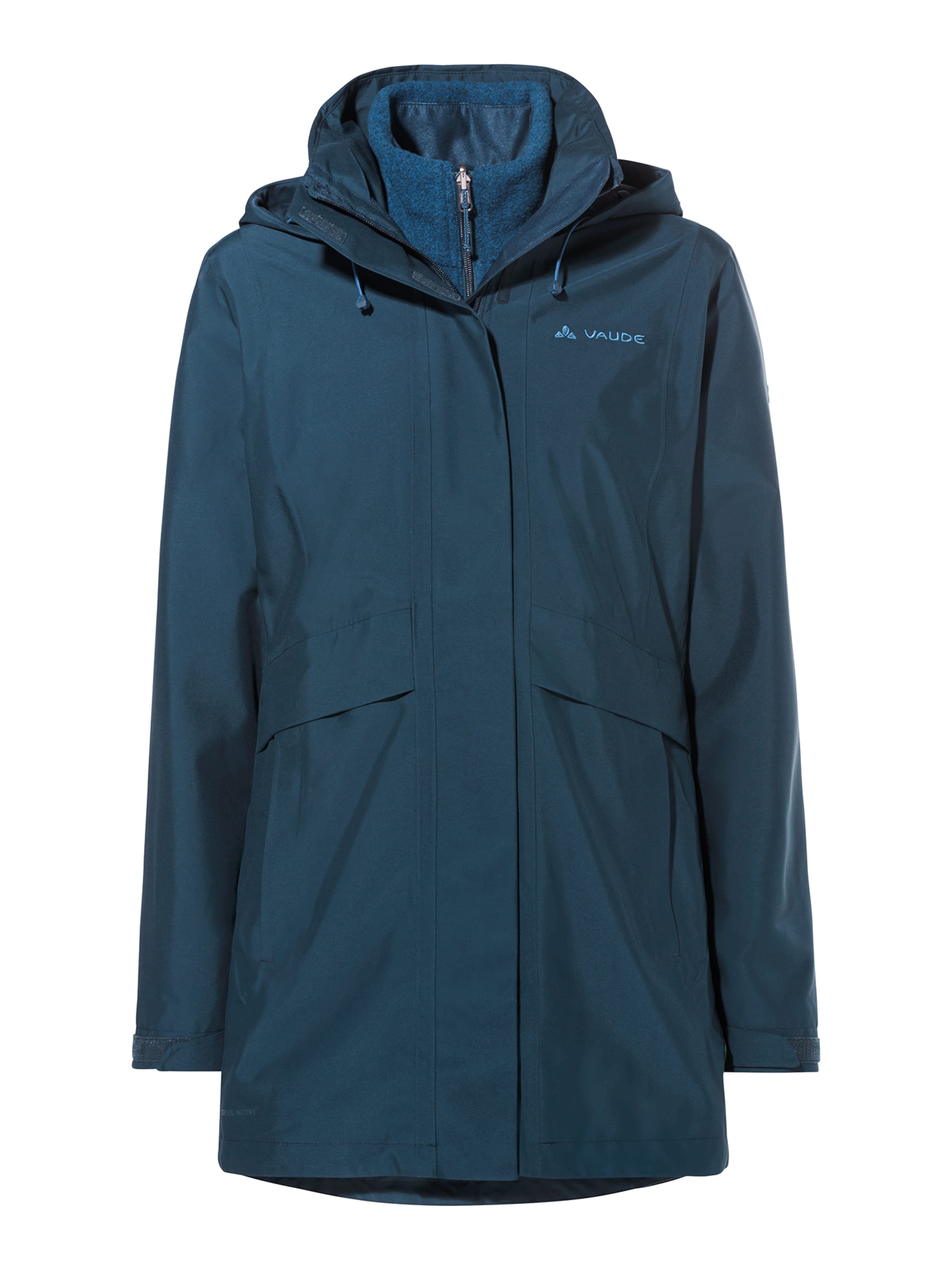 VAUDE Outdoorjacke 'Idris IV' in Blau: Vorderseite