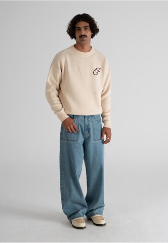 Prohibited Sweater 'Initial' in Beige