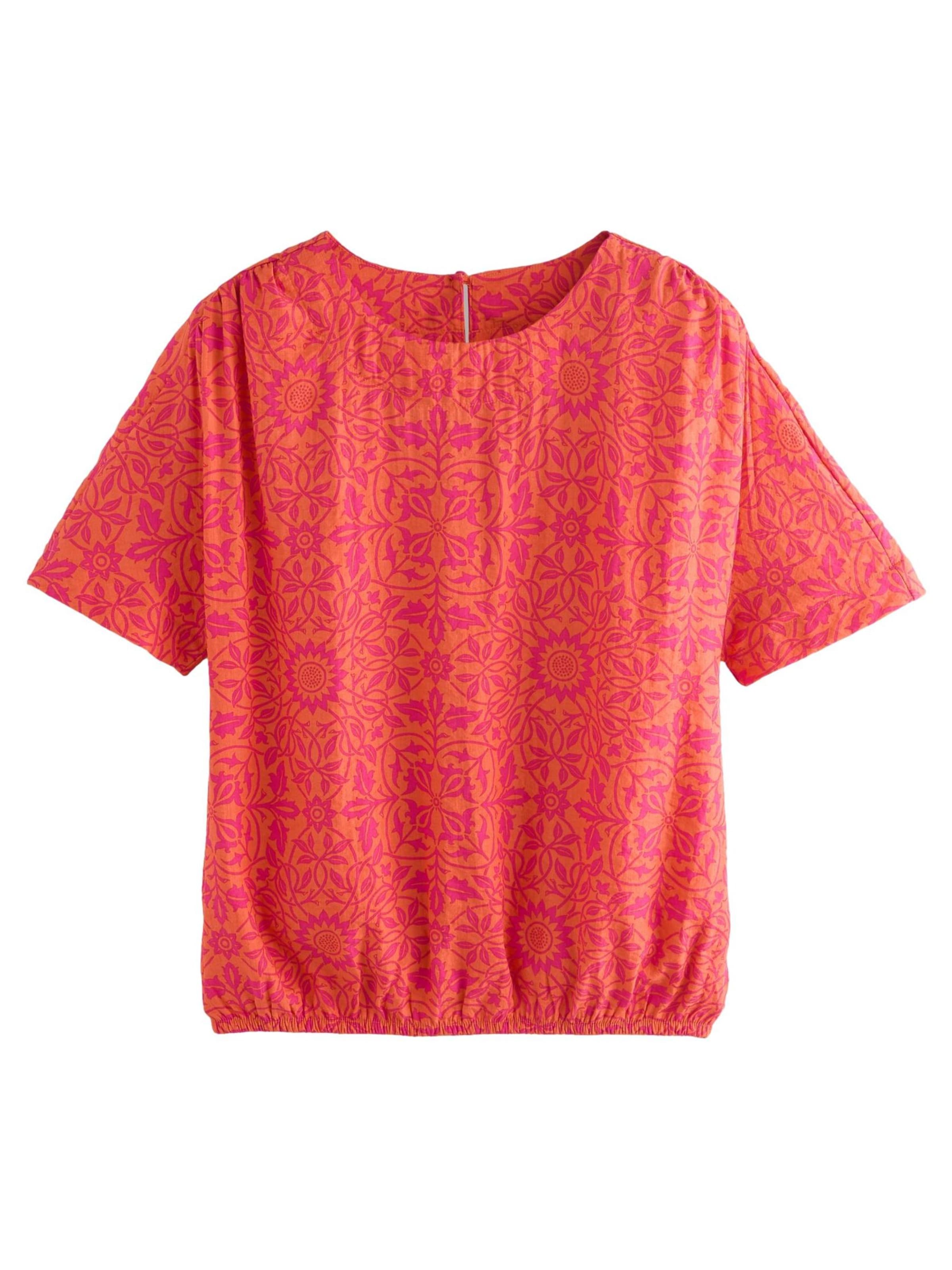 Next Блузка в Оранжевый: спереди