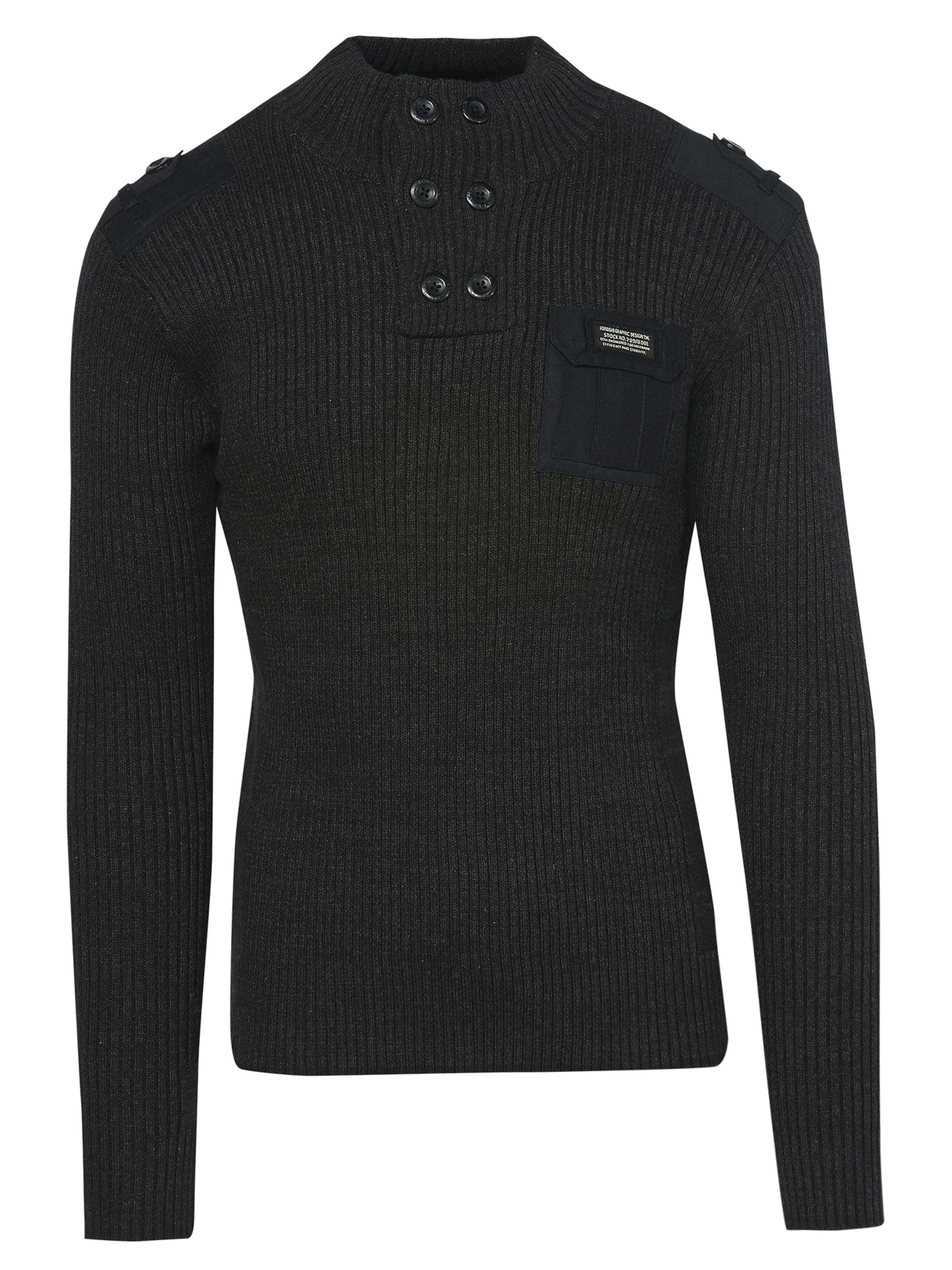 KOROSHI Свитер в Черный: спереди