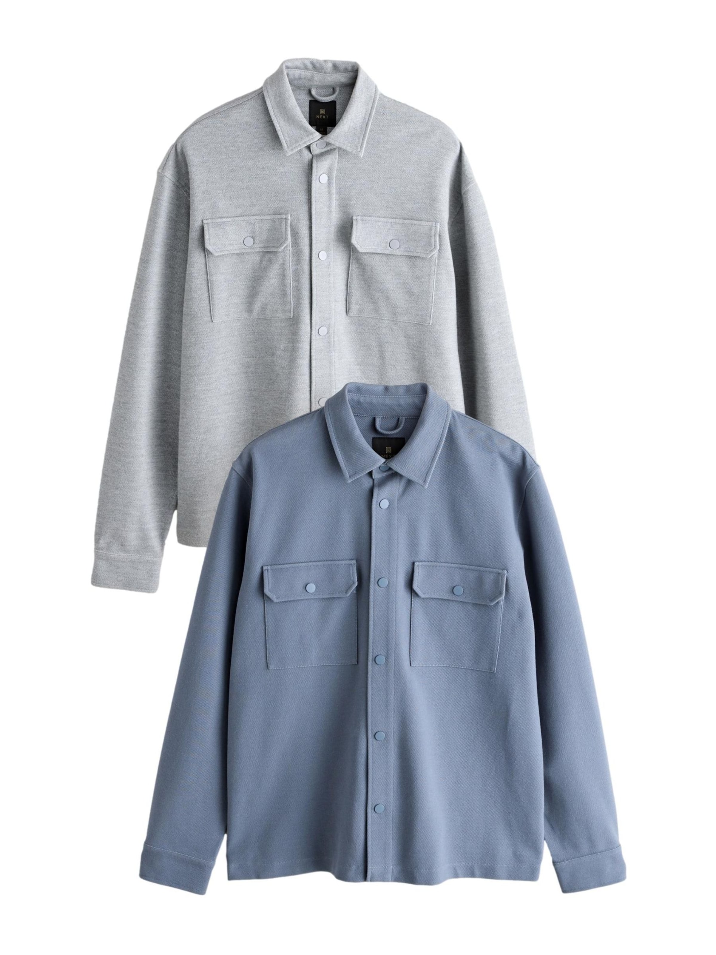 Next Starpsezonu jaka, krāsa - opālisks / pelēks, Preces skats