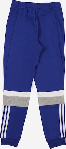 ADIDAS SPORTSWEAR Tapered Workout Pants 'Tiberio' in Blue