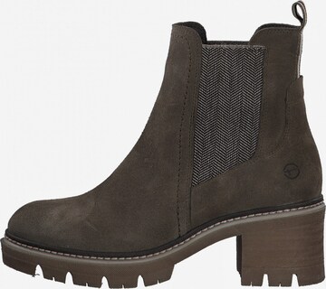 TAMARIS Chelsea boots in Groen