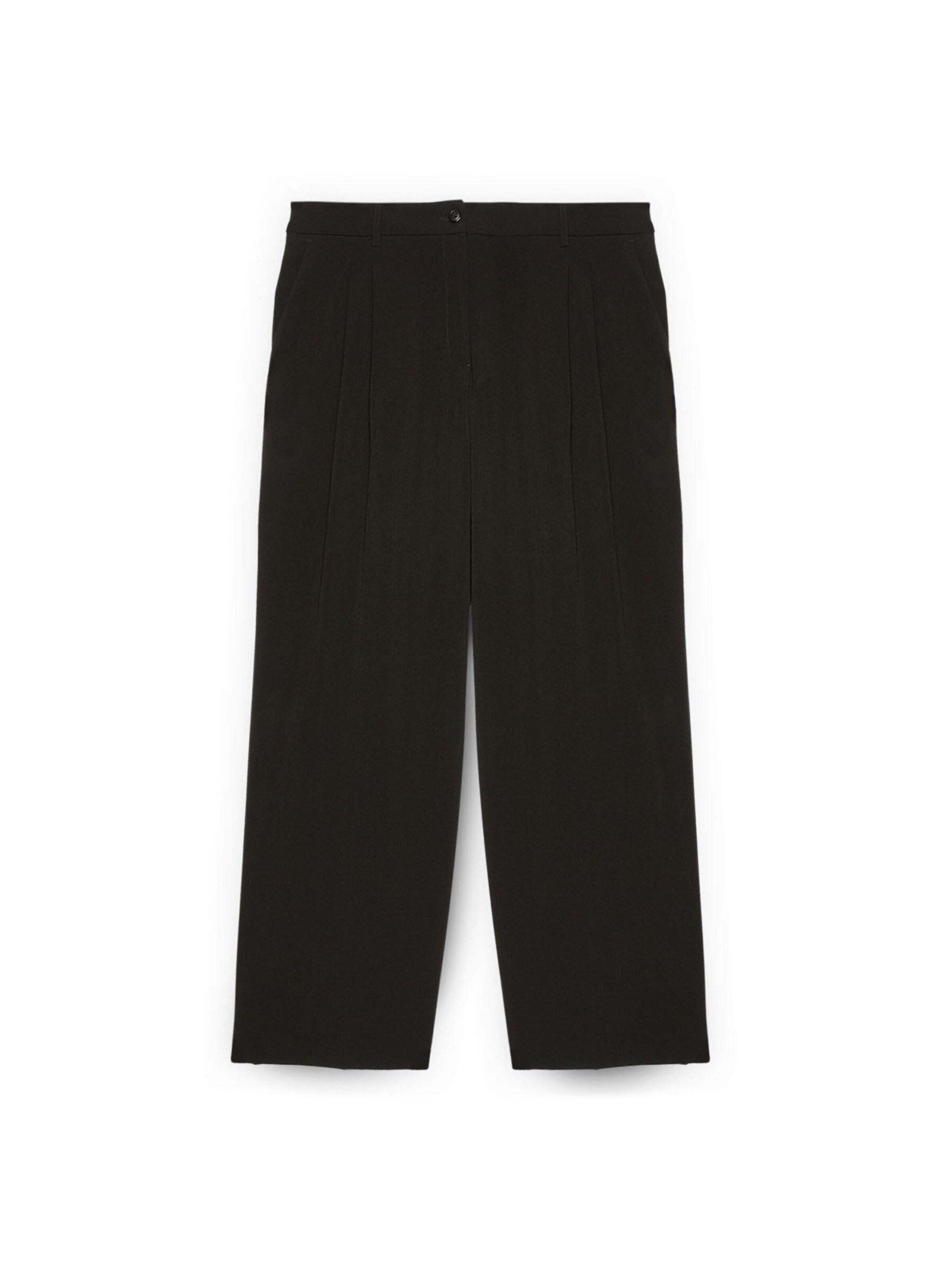 regular Pantaloni di Fiorella Rubino in nero: frontale