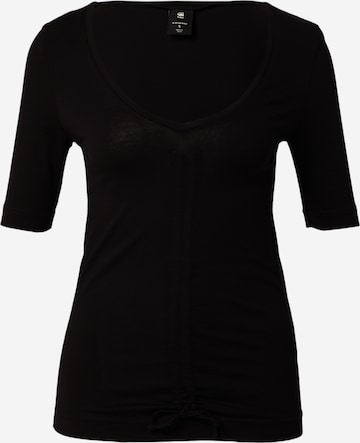 G-Star RAW - Camiseta en negro: frente