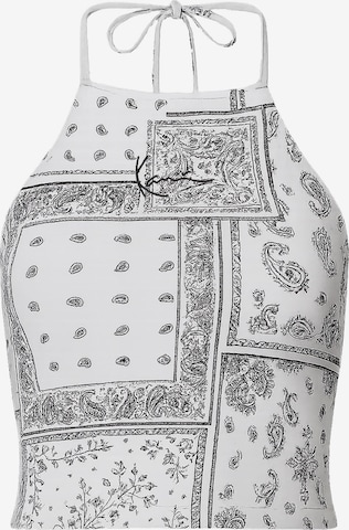 balta Karl Kani Palaidinė be rankovių: priekis