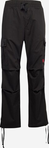 Regular Pantalon cargo 'Garlo' HUGO en noir : devant