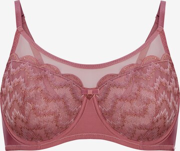 Marc & André Bralette Bra in Pink: front