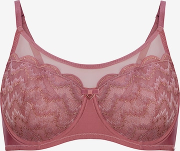 Marc & André Bralette Bra in Pink: front